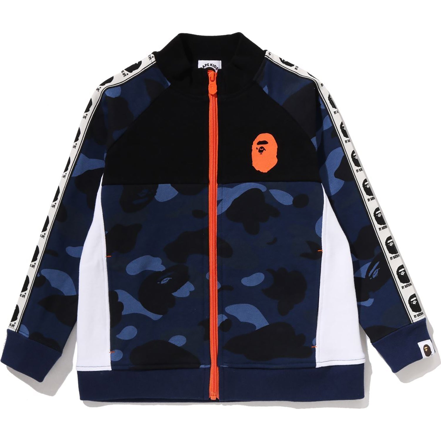 BAPE COLOR CAMO TAPE TRACK JACKET KIDS