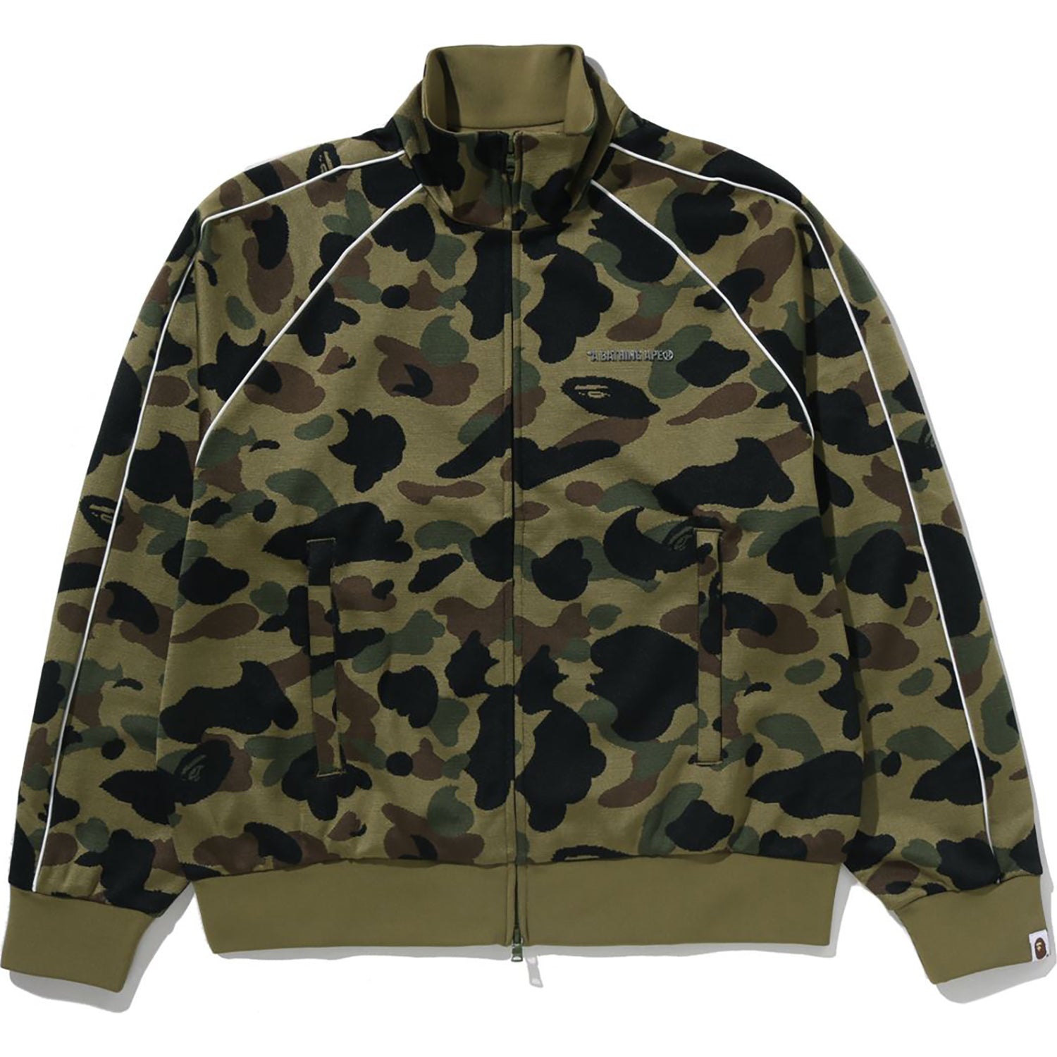 BAPE 1ST CAMO LOGO RELAXED FIT TRACK JACKET MENS