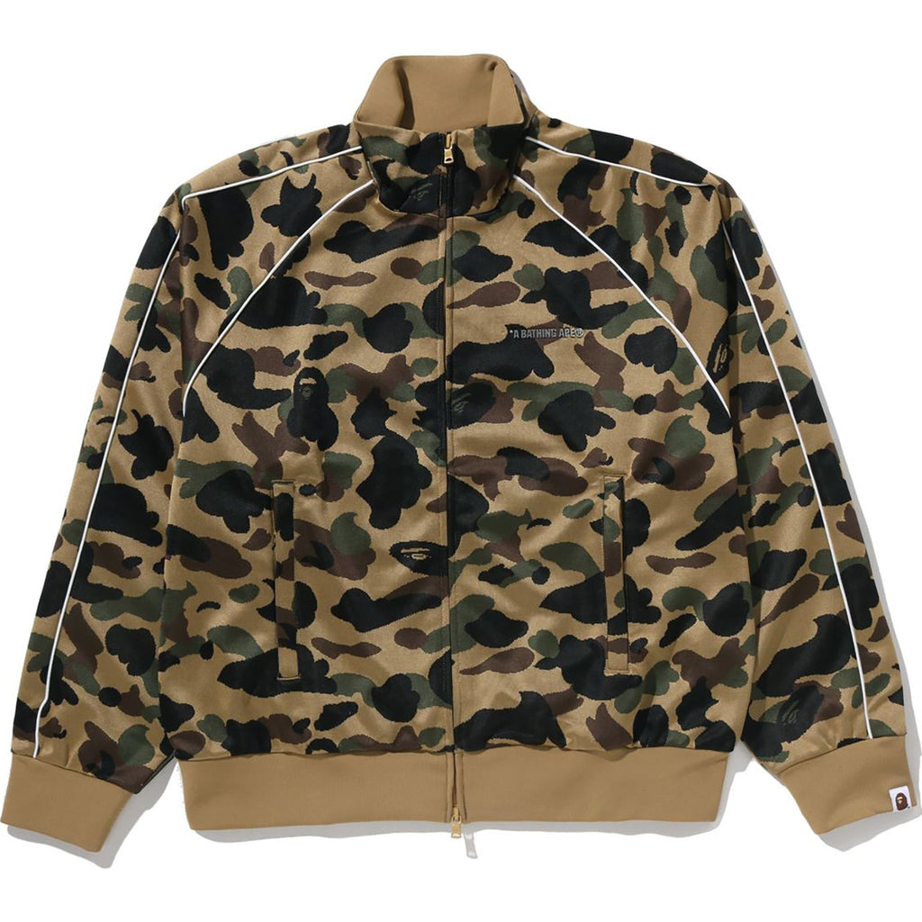 BAPE 1ST CAMO LOGO RELAXED FIT TRACK JACKET MENS