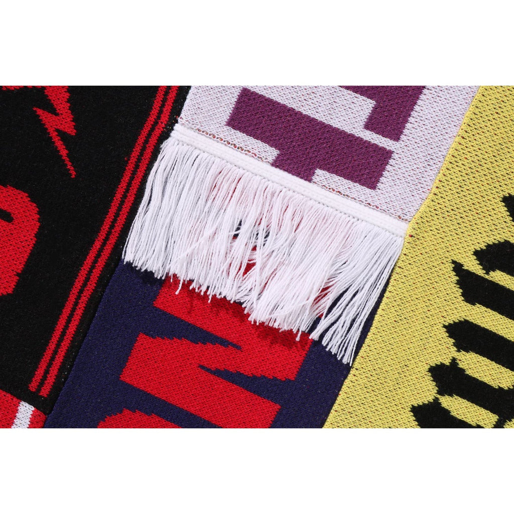 BAPE SCARF PATTERN REGULAR FIT TRACK JACKET MENS