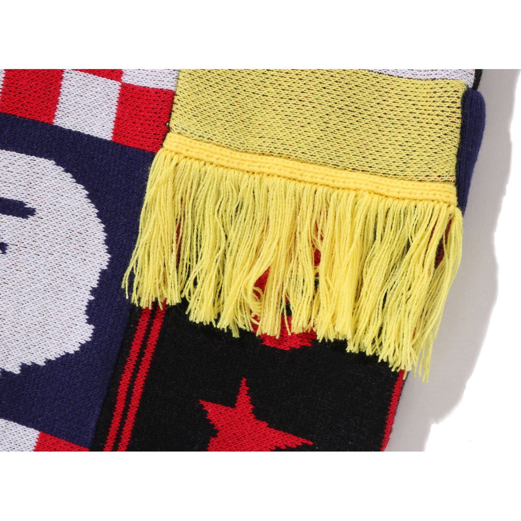 BAPE SCARF PATTERN REGULAR FIT TRACK JACKET MENS