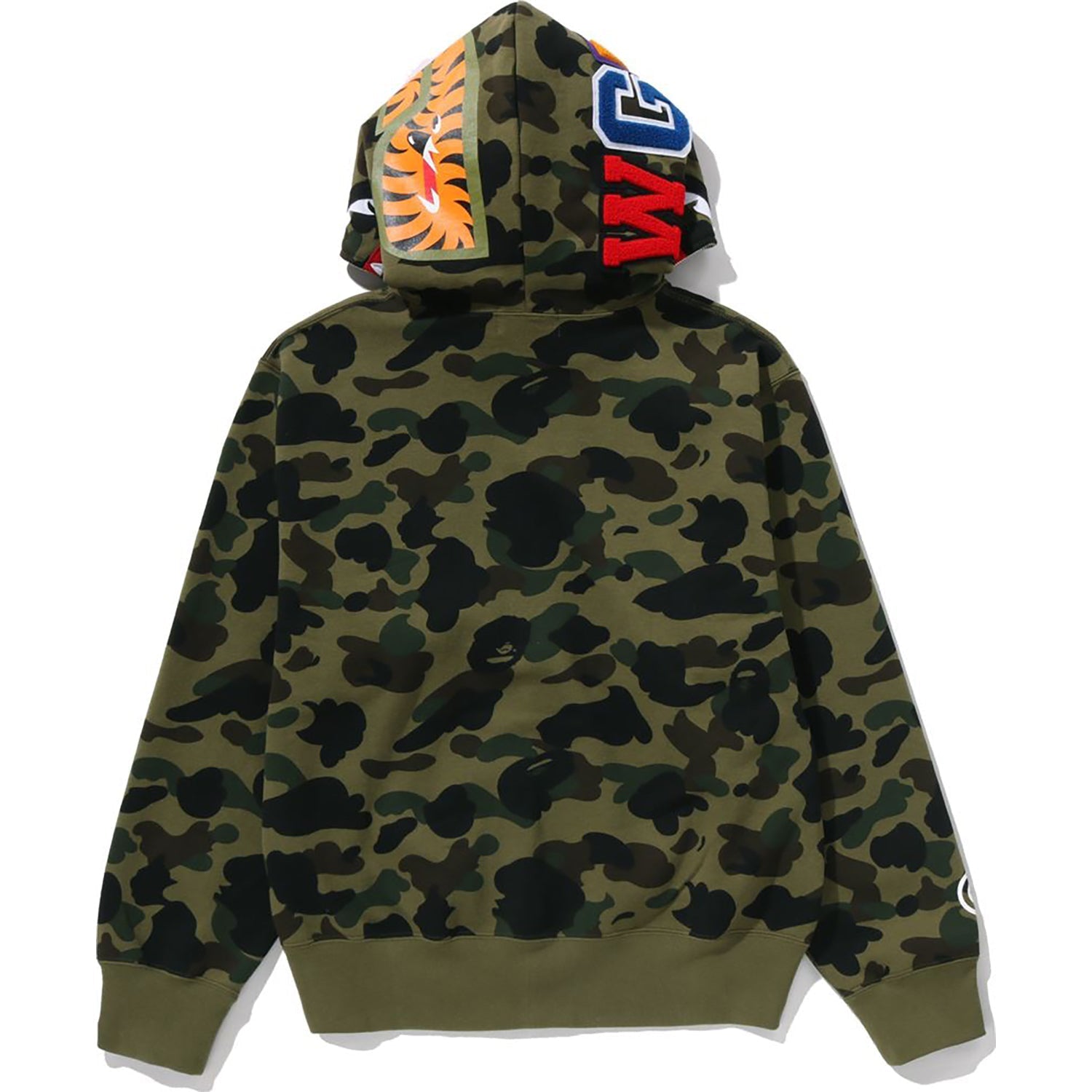 BAPE 1ST CAMO SHARK FULL ZIP HOODIE LADIES
