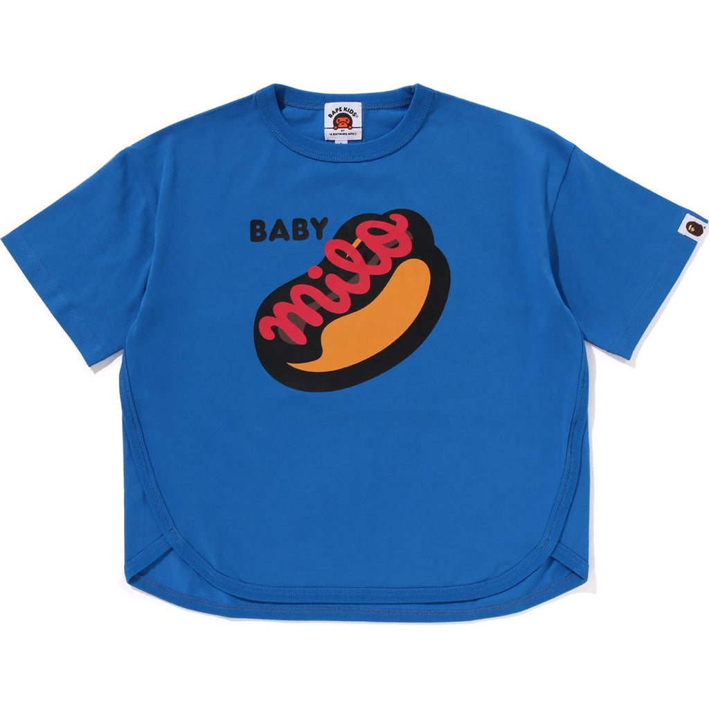 BAPE HOTDOG RELAXED MOTIF FIT TEE KIDS