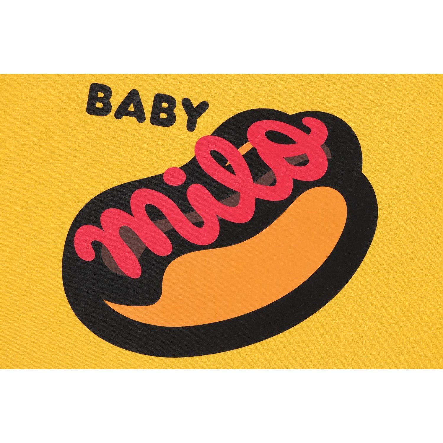 BAPE HOTDOG RELAXED MOTIF FIT TEE KIDS