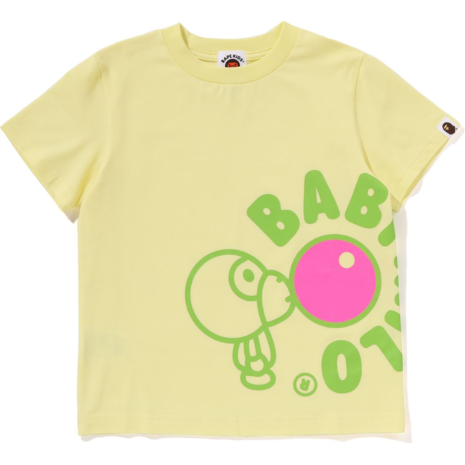 BAPE BABY MILO BUBBLE GUM TEE KIDS