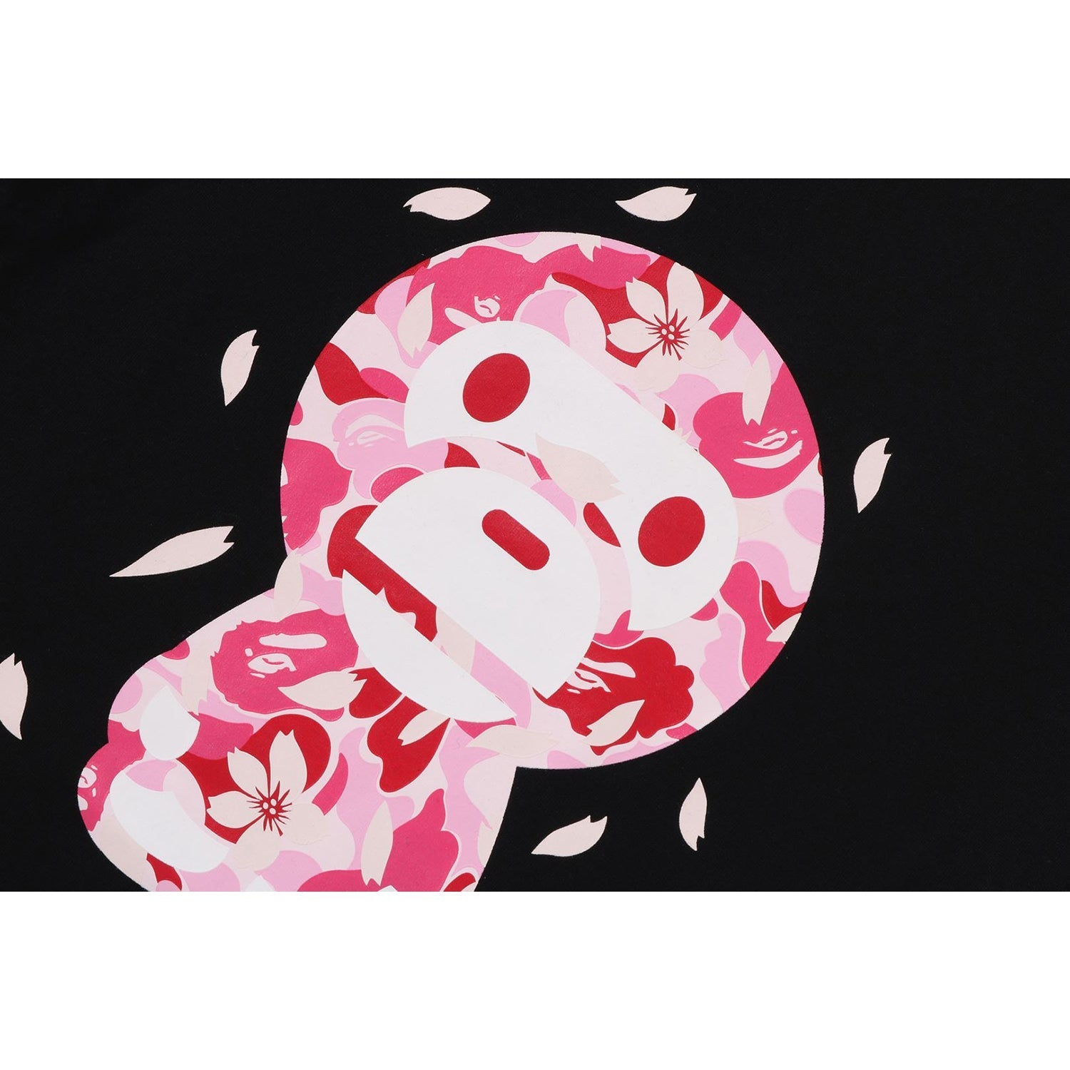 BAPE ABC SAKURA CAMO BABY MILO CROPPED TEE LADIES