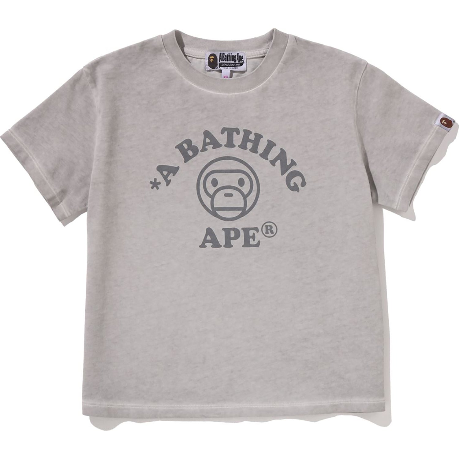 BAPE BABY MILO BLEACH DYE MINI TEE LADIES