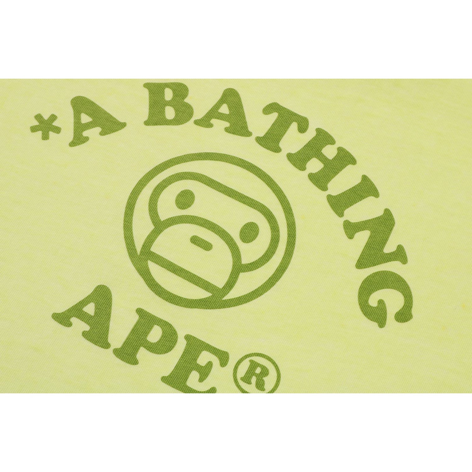 BAPE BABY MILO BLEACH DYE MINI TEE LADIES