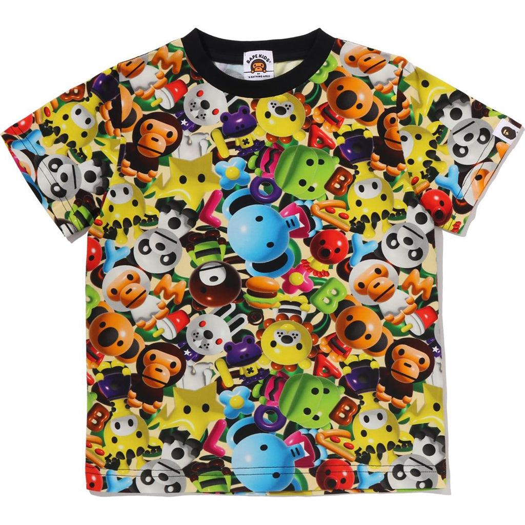 BAPE 3D MILO ALL FRIENDS TEE KIDS
