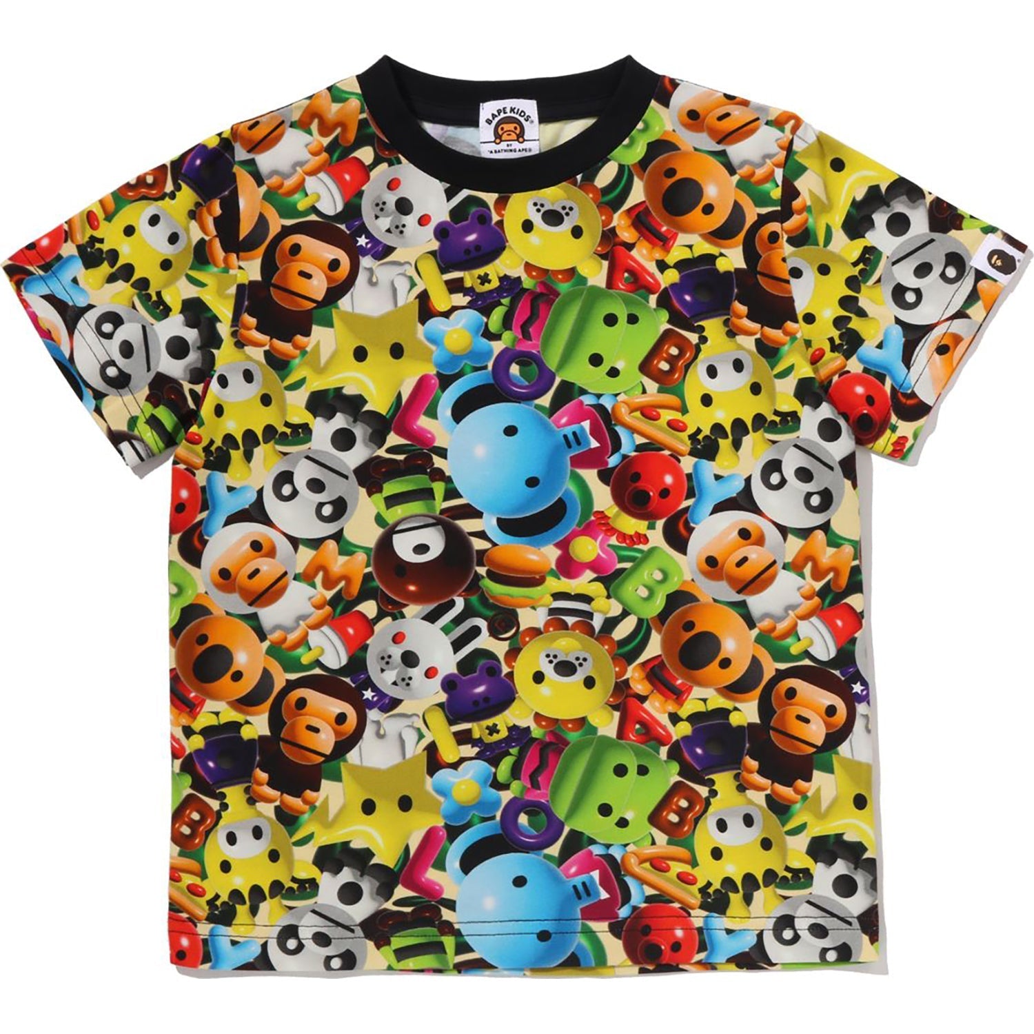 BAPE 3D MILO ALL FRIENDS TEE KIDS