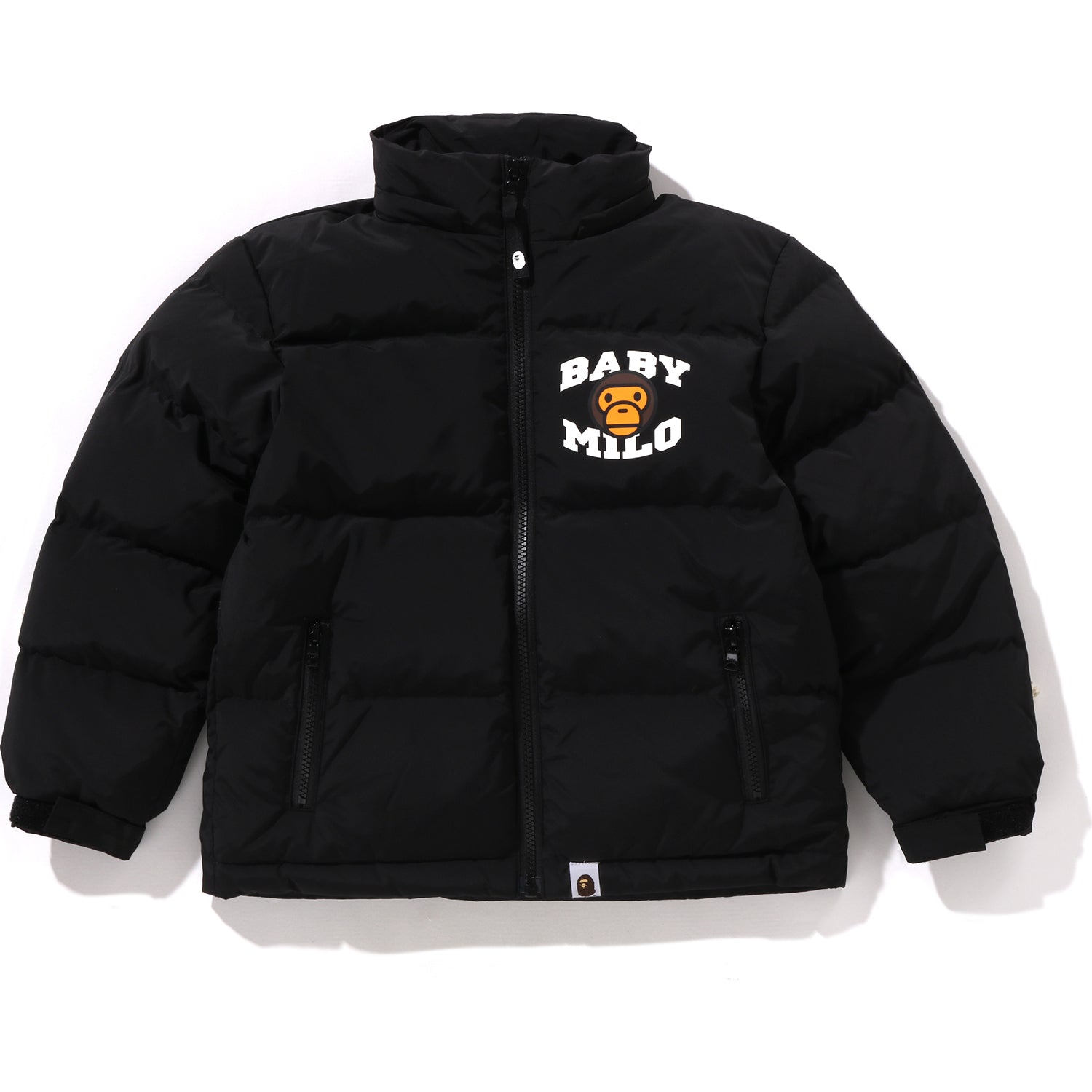 BAPE BABY MILO ZIP HOODIE DOWN JACKET KIDS