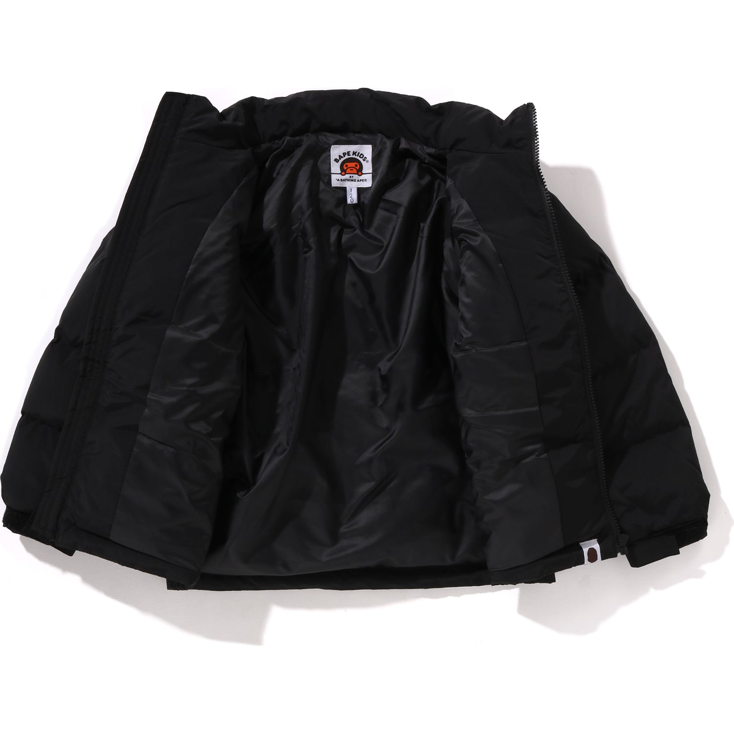 BAPE BABY MILO ZIP HOODIE DOWN JACKET KIDS