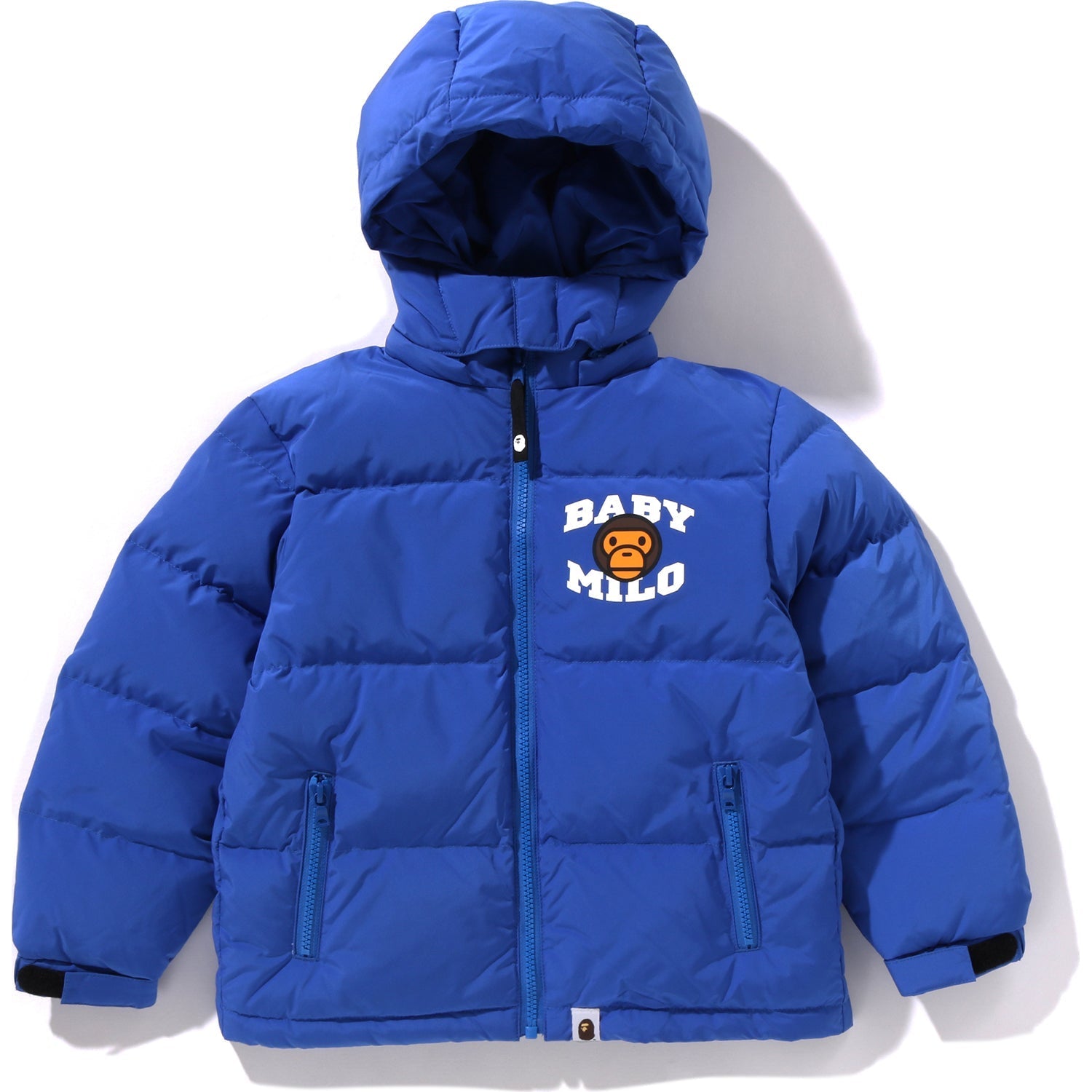BAPE BABY MILO ZIP HOODIE DOWN JACKET KIDS