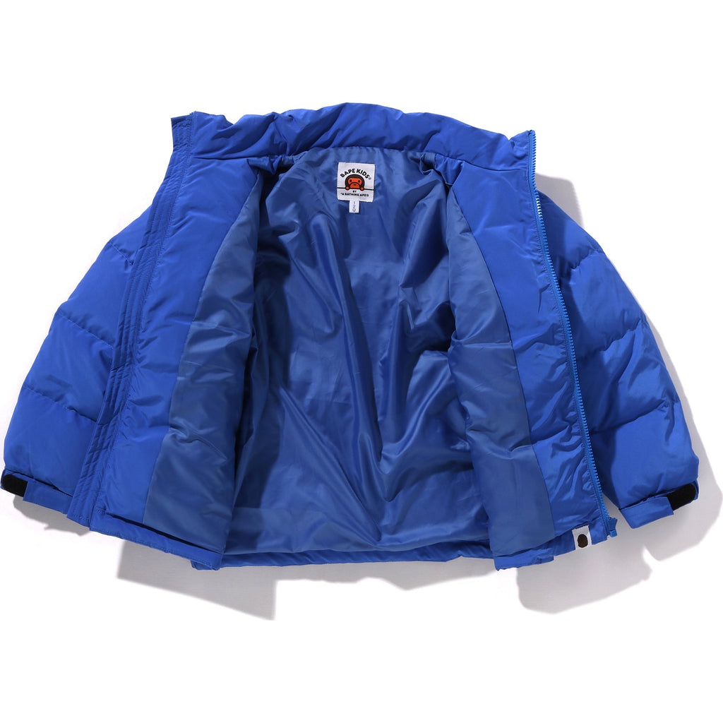 BAPE BABY MILO ZIP HOODIE DOWN JACKET KIDS