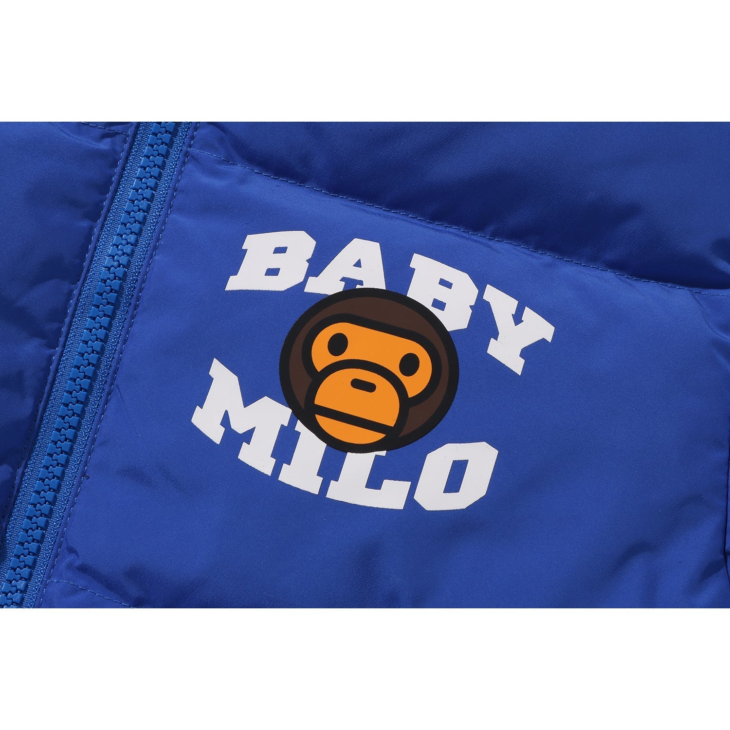 BAPE BABY MILO ZIP HOODIE DOWN JACKET KIDS