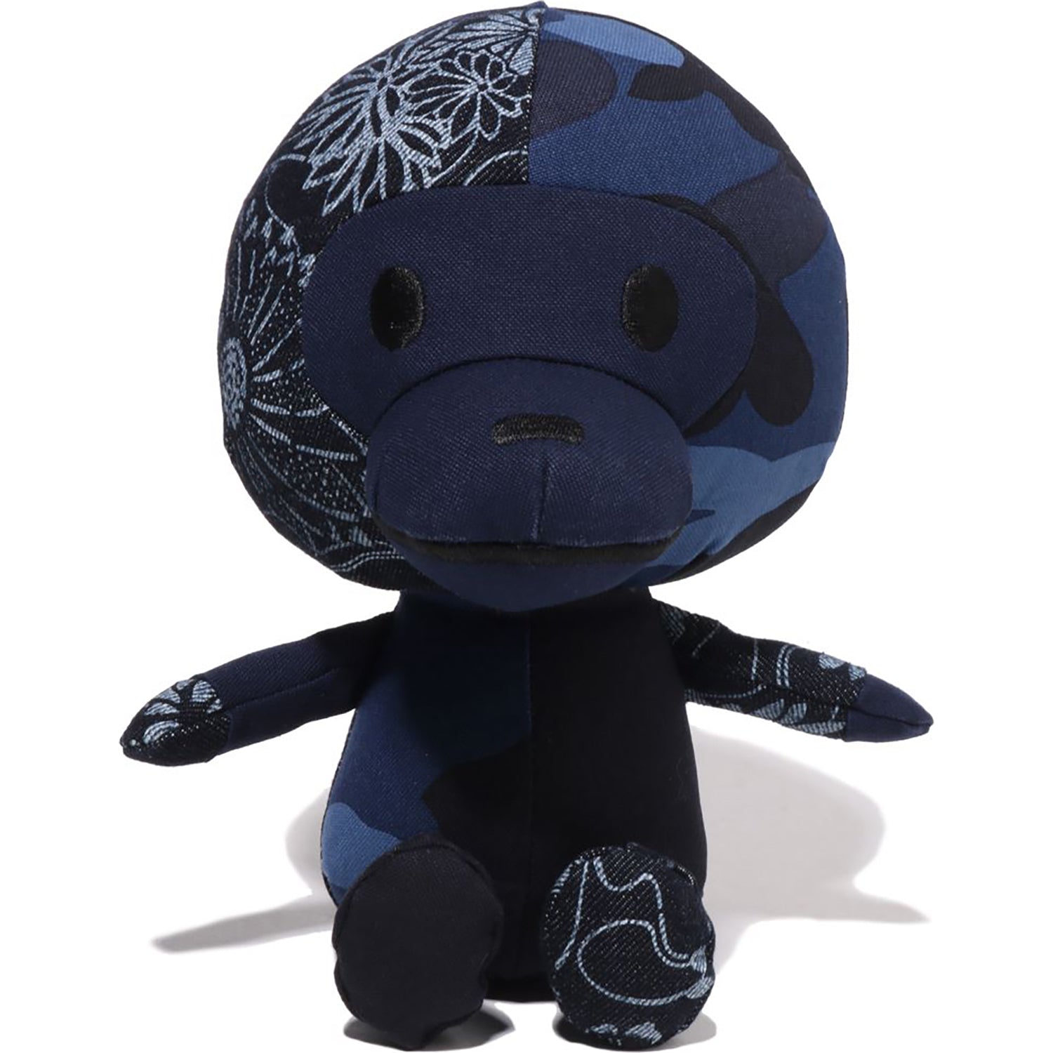 BAPE PATCHWORK BABY MILO PLUSH DOLL