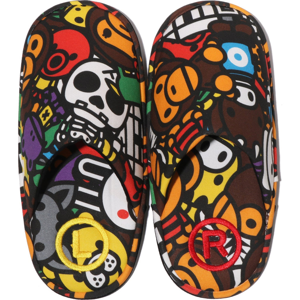 BAPE MILO ALL SAFARI SLIPPERS LADIES