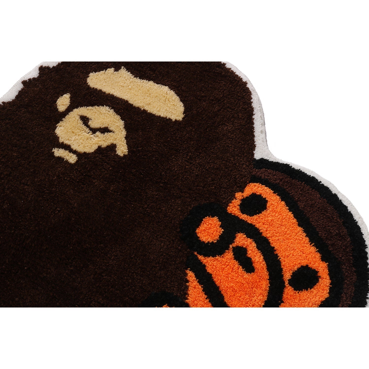BAPE APE HEAD & BABY MILO RUG MAT