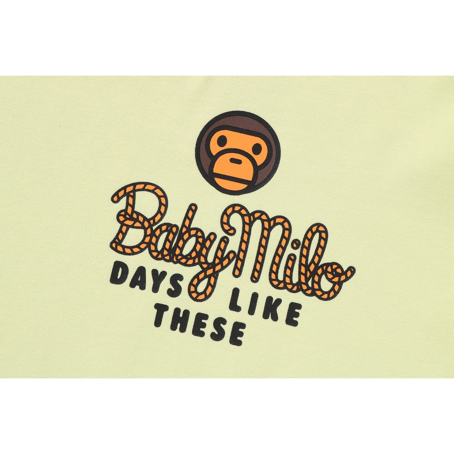 BAPE BABY MILO STA RELAXED FIT LS TEE KIDS