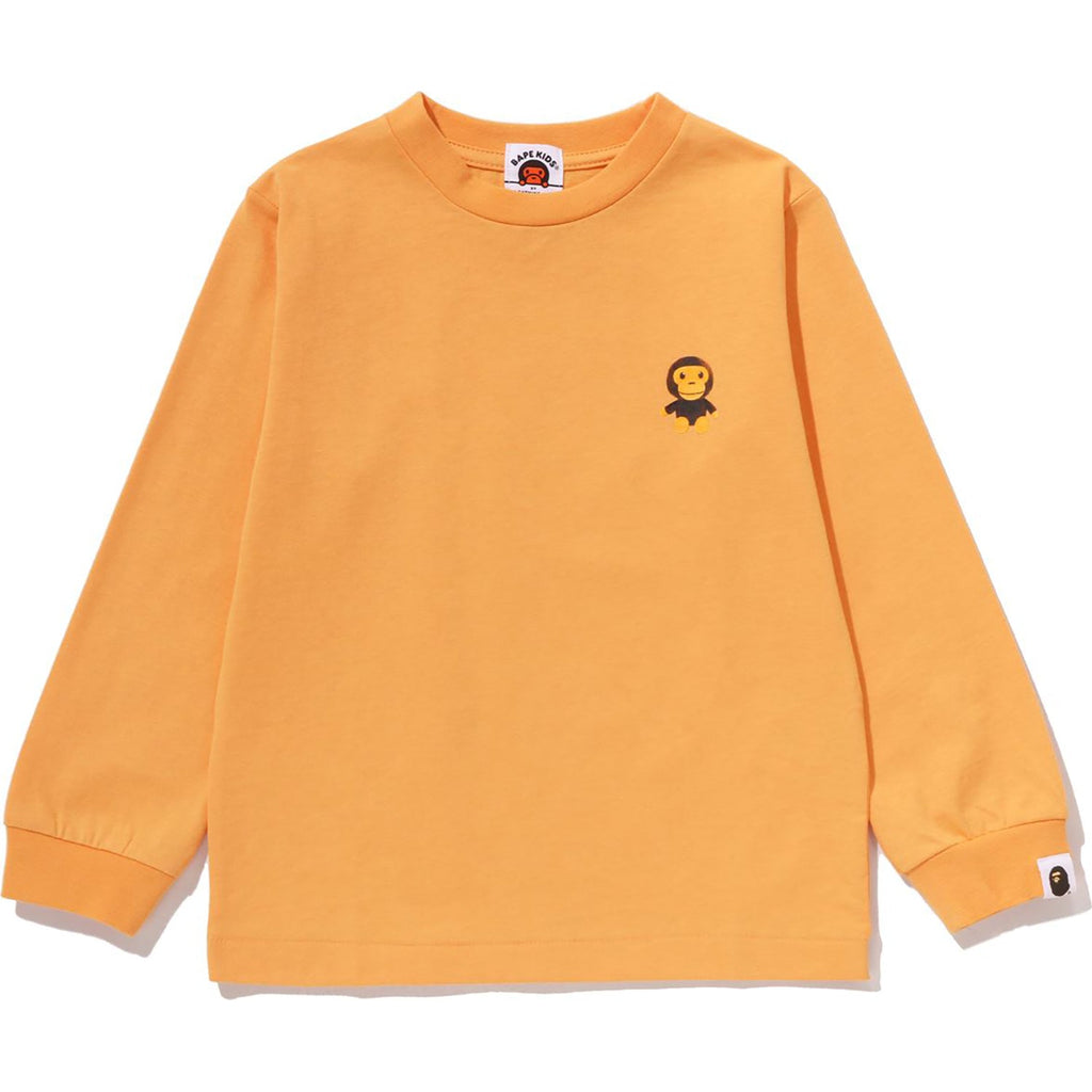 BAPE MILO PLUSH DOLL ONE POINT LS TEE KIDS