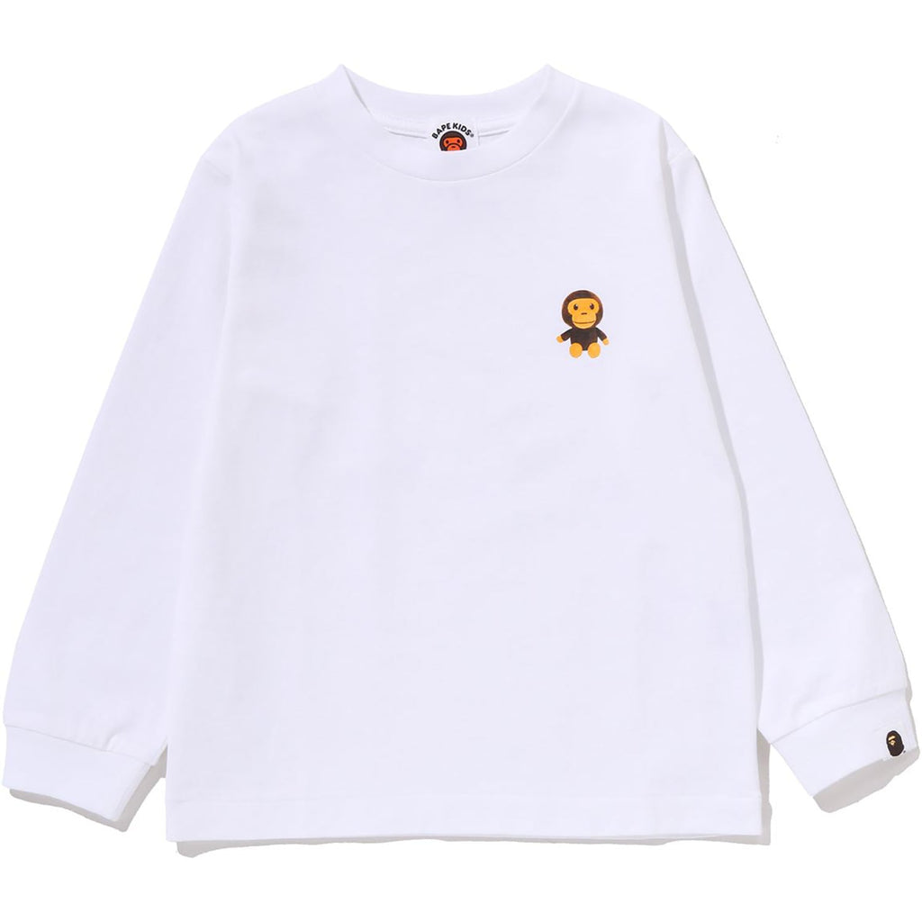 BAPE MILO PLUSH DOLL ONE POINT LS TEE KIDS