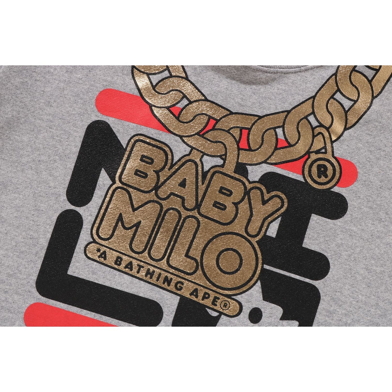 BAPE COLOR CAMO LAYERED RELAXED FIT PULLOVER HOODIE KIDS
