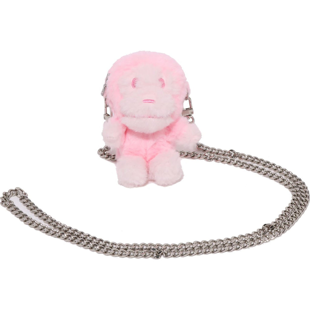 BAPE BABY MILO SHORT FUR MINI SHOULDER BAG LADIES