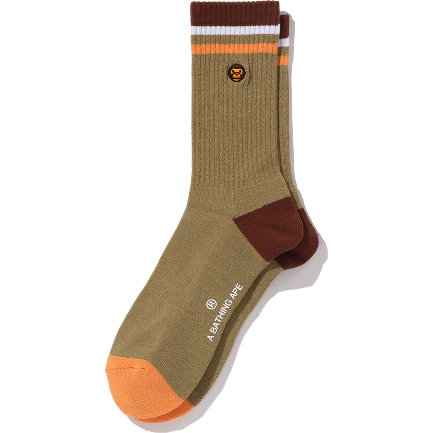 BAPE BABY MILO LINE SOCKS MENS
