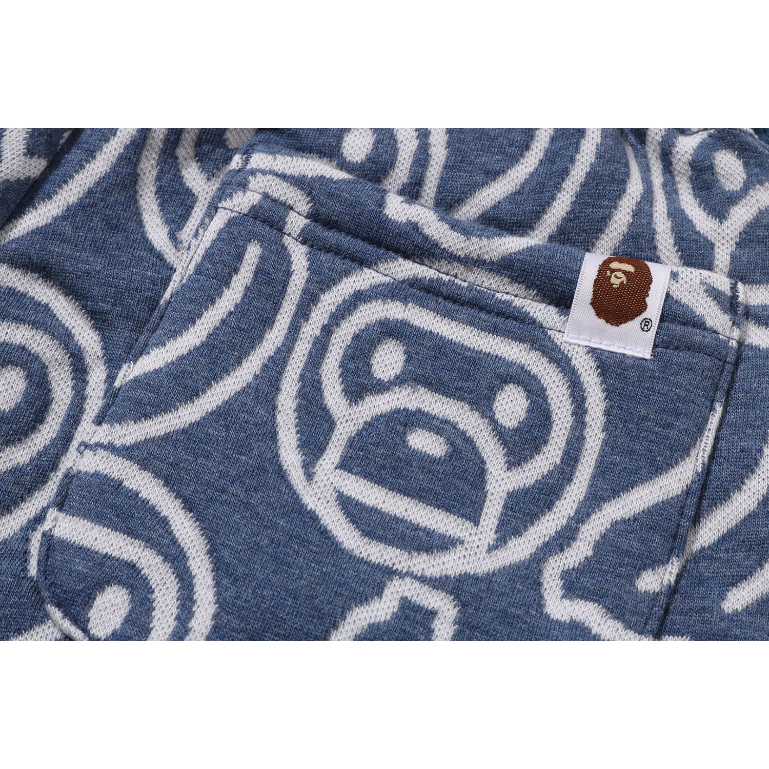 BAPE BANANA MILO KNIT JACQUARD SHORTS KIDS