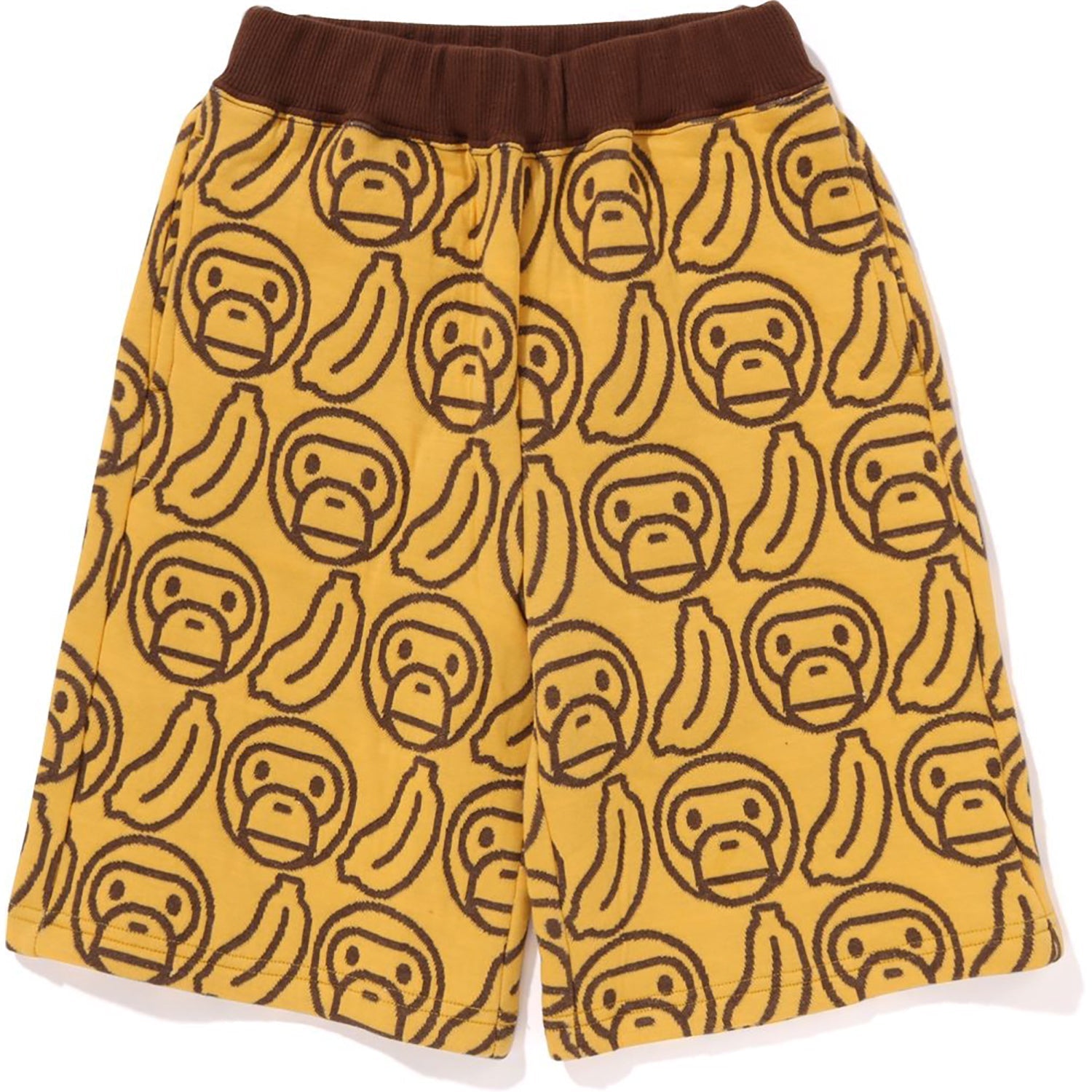 BAPE BANANA MILO KNIT JACQUARD SHORTS KIDS
