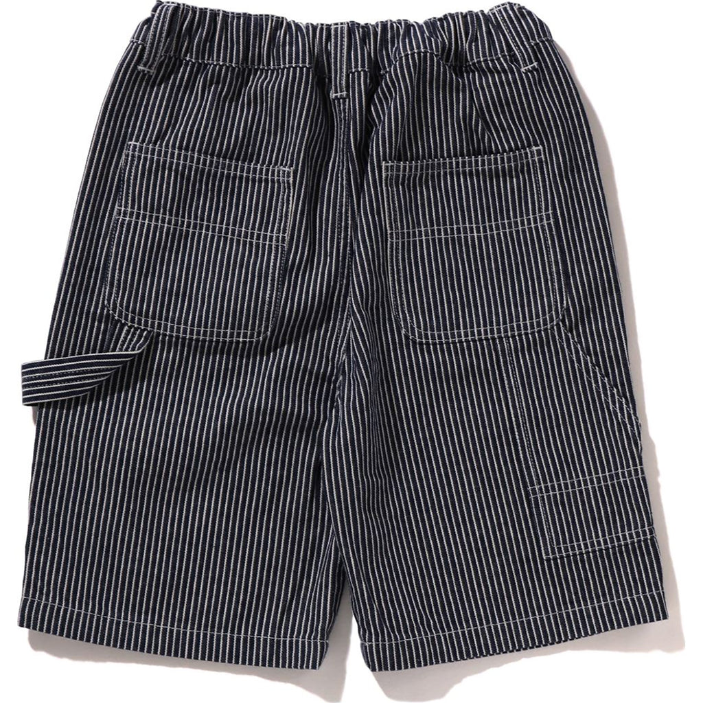 BAPE HICKORY MILO PATCH PAINTER SHORTS KIDS