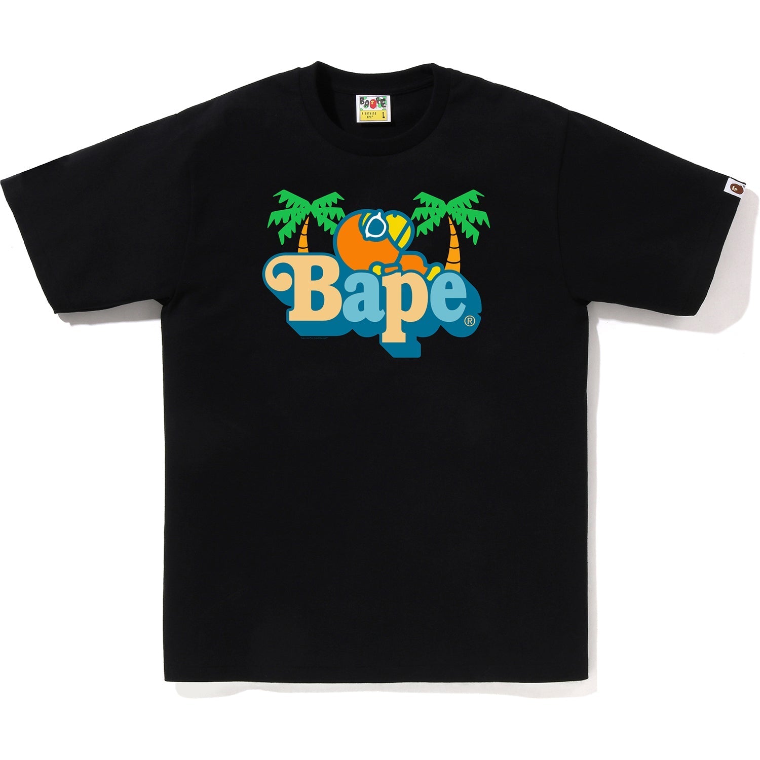 BAPE COLORS MILO ON SUMMER TEE MENS