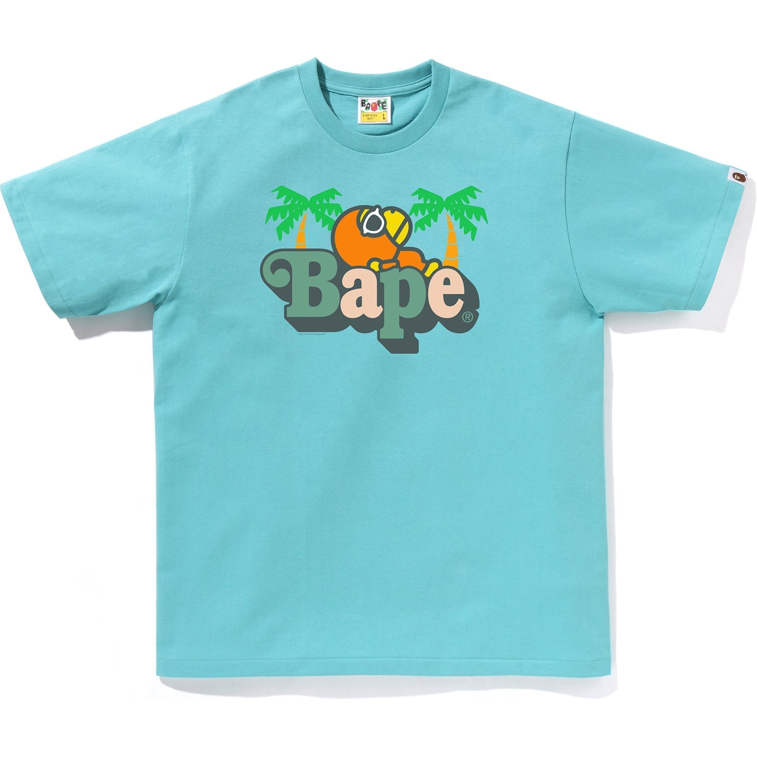 BAPE COLORS MILO ON SUMMER TEE MENS