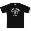 BAPE COLORS MILO COLLEGE SUMMER TEE MENS