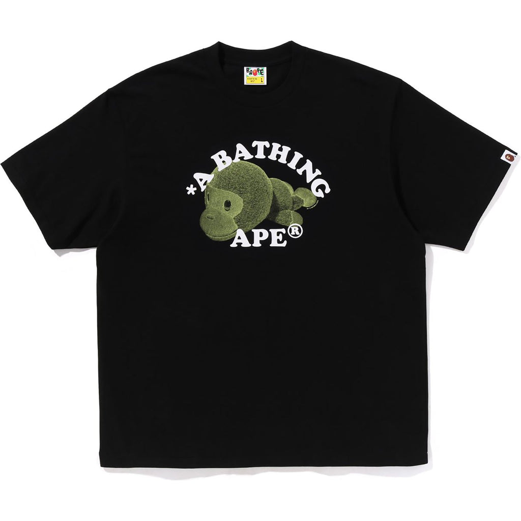 BAPE MILO COLLEGE RELAXED FIT TEE MENS