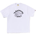 BAPE MILO COLLEGE RELAXED FIT TEE MENS