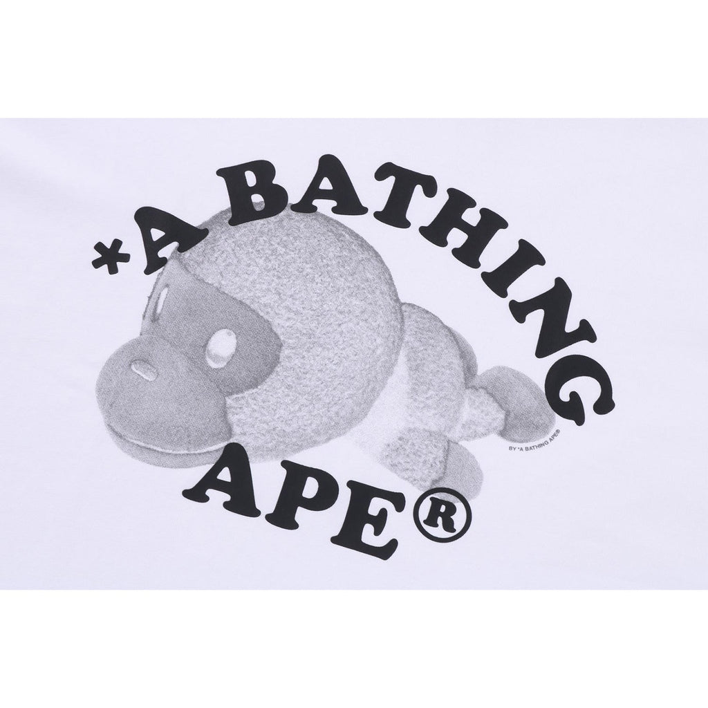 BAPE MILO COLLEGE RELAXED FIT TEE MENS