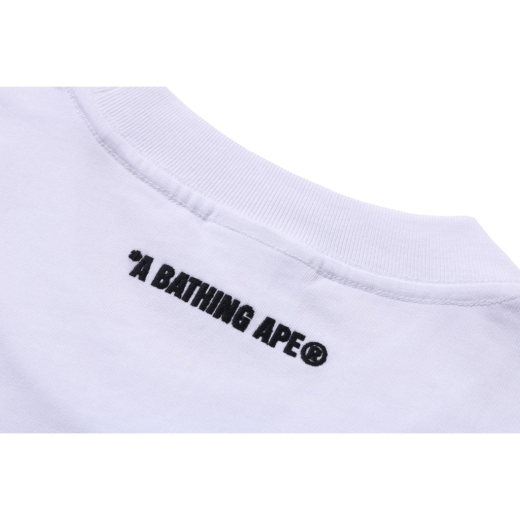 BAPE MILO COLLEGE RELAXED FIT TEE MENS