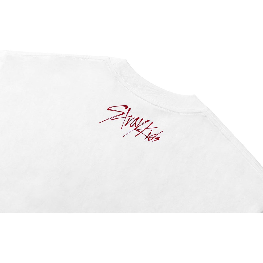 BAPE X STRAYKIDS PUPPYM COLLEGE TEE LADIES