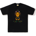BAPE 1ST CAMO MILO SHARK FZH TEE MENS
