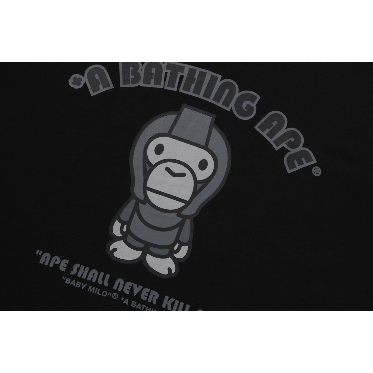 BAPE GENERAL MILO RELAXED FIT TEE MENS