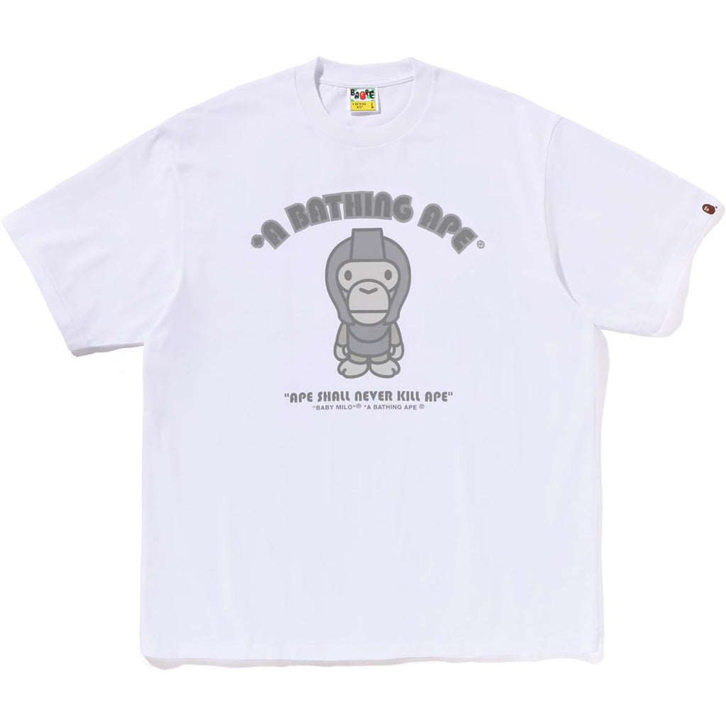 BAPE GENERAL MILO RELAXED FIT TEE MENS