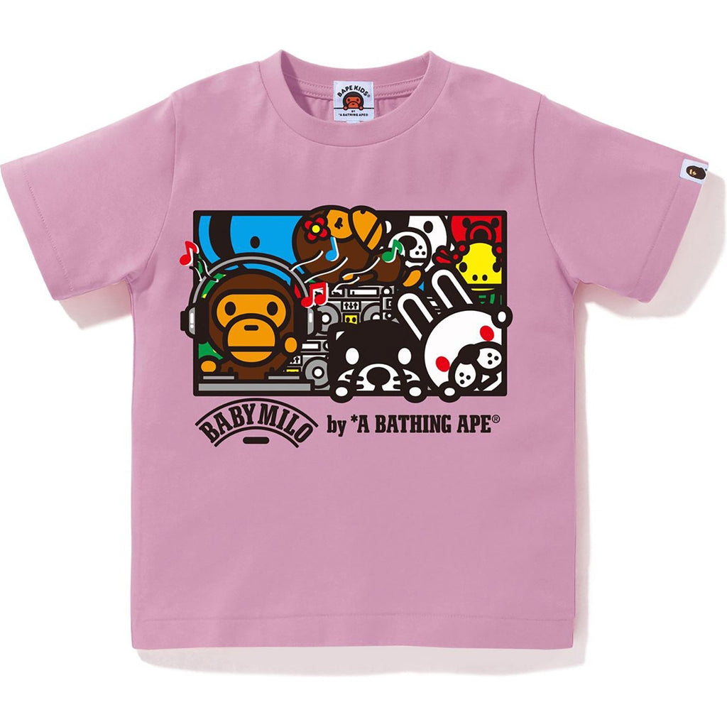 BAPE MILO FRIENDS DJ TEE KIDS