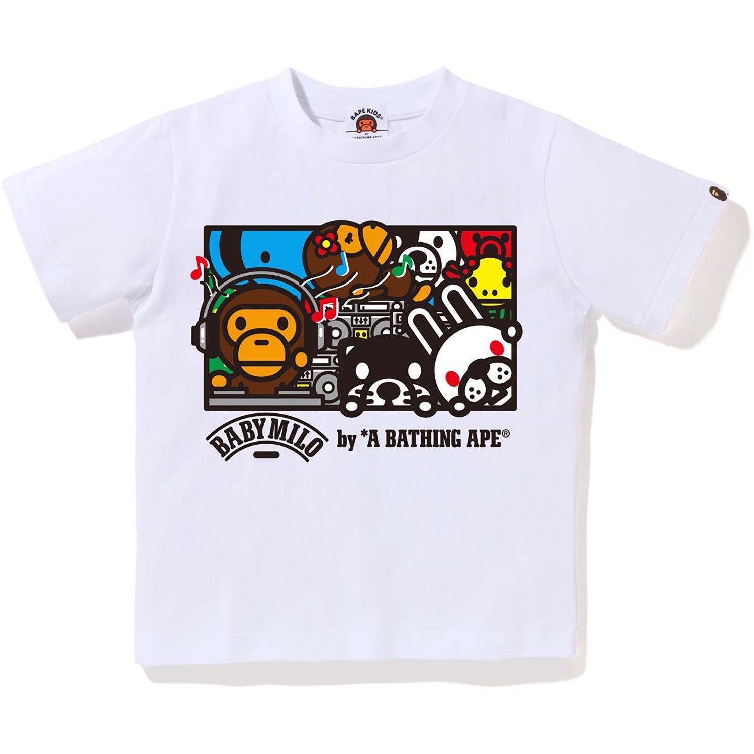 BAPE MILO FRIENDS DJ TEE KIDS