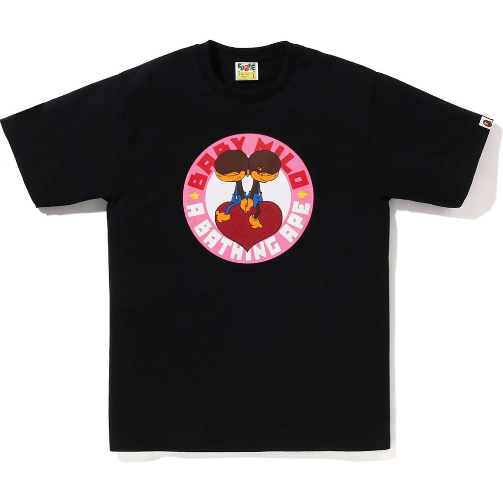 BAPE HEART BABY MILO TEE MENS