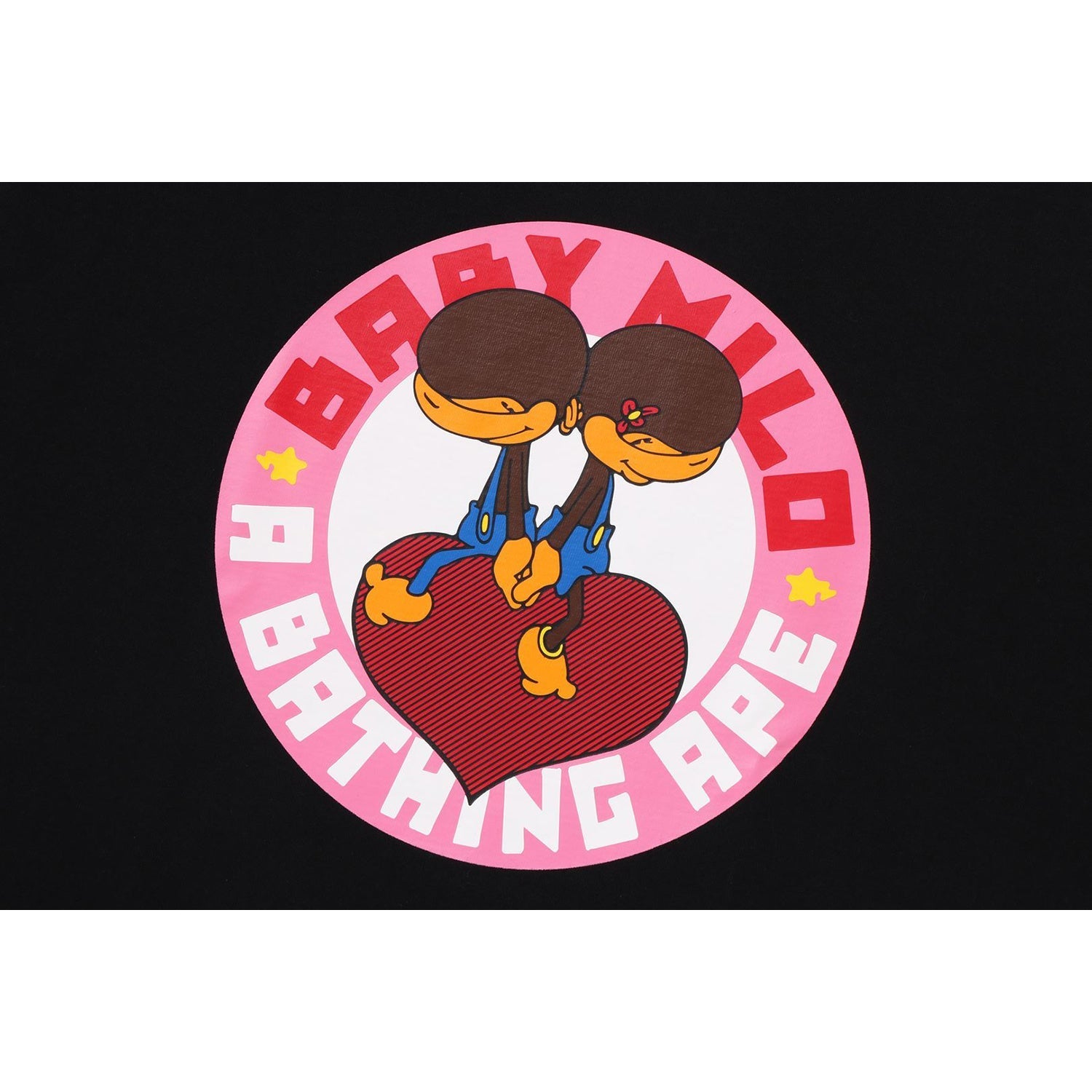BAPE HEART BABY MILO TEE MENS