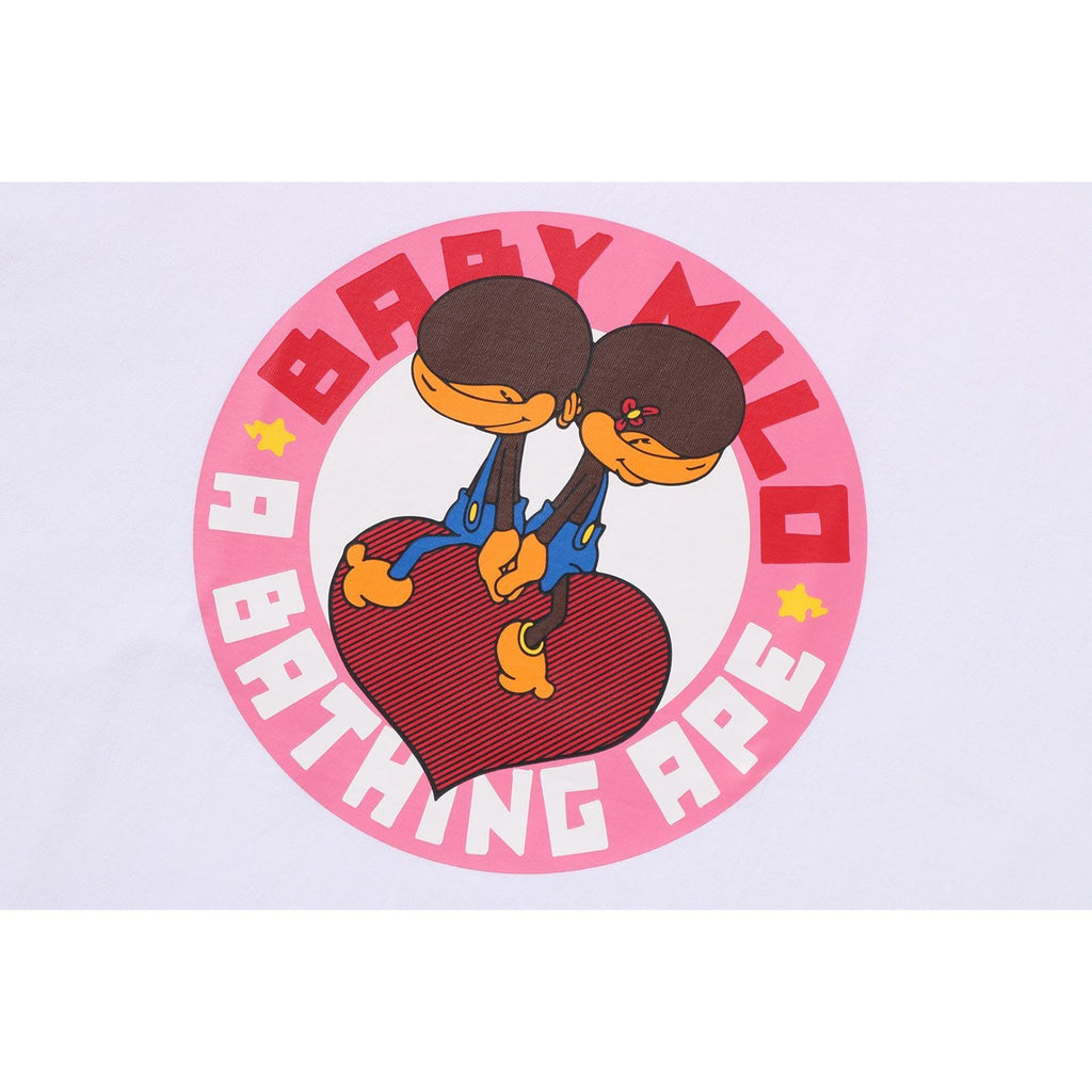 BAPE HEART BABY MILO TEE MENS