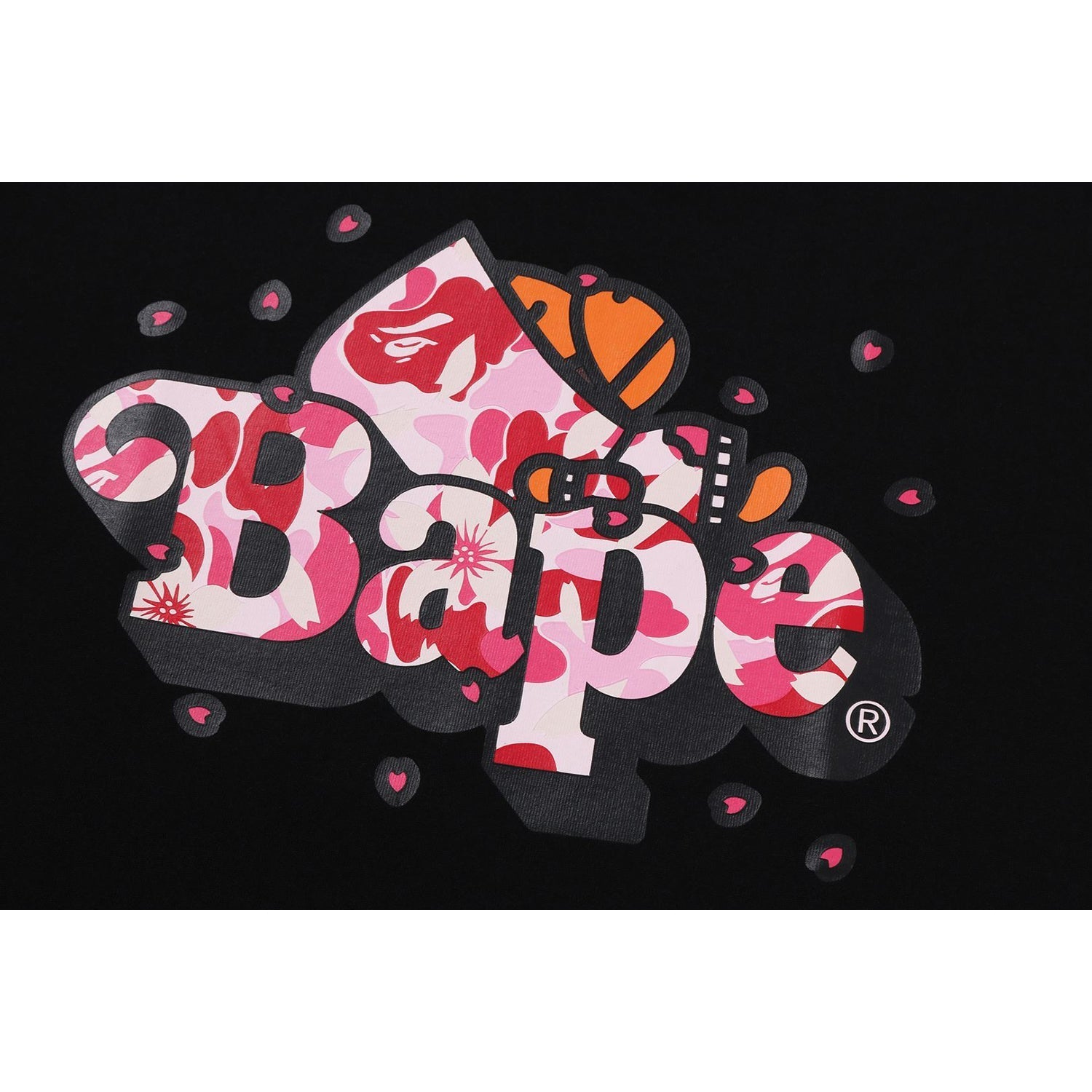BAPE ABC SAKURA CAMO MILO ON TEE MENS