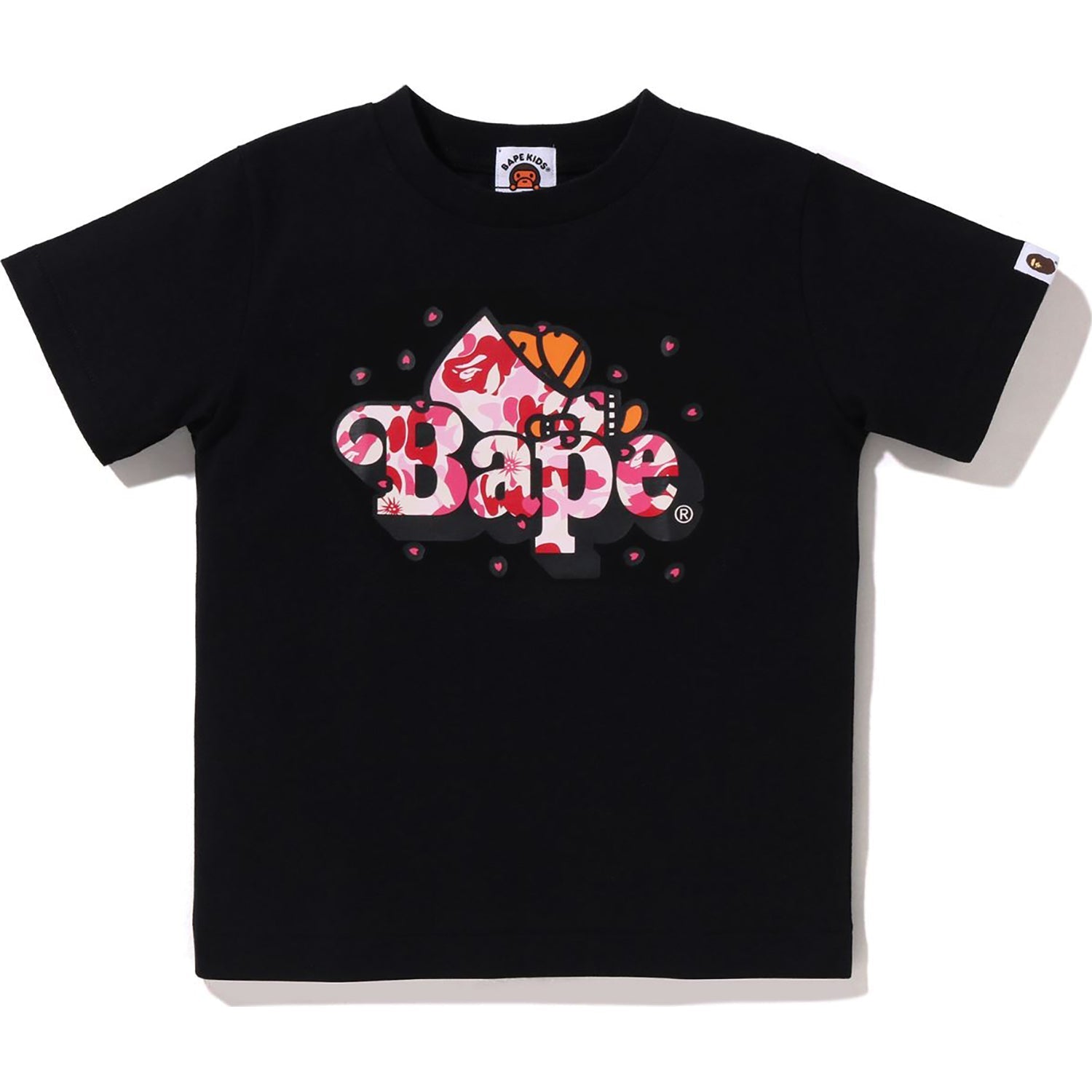 BAPE ABC SAKURA CAMO MILO ON TEE KIDS