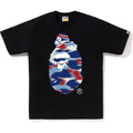 BAPE SCREEN CAMO MILO ON BIG APE TEE MENS